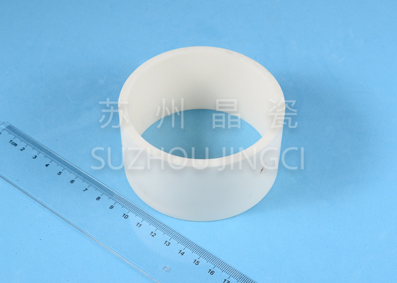 4W/MK White 99% Al2O3 Oil Exploration Ceramic Sleeves